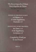 Encyclopaedia of Islam Index of Proper Names / l'Encyclopedie De l'Islam Index DES Noms Propres