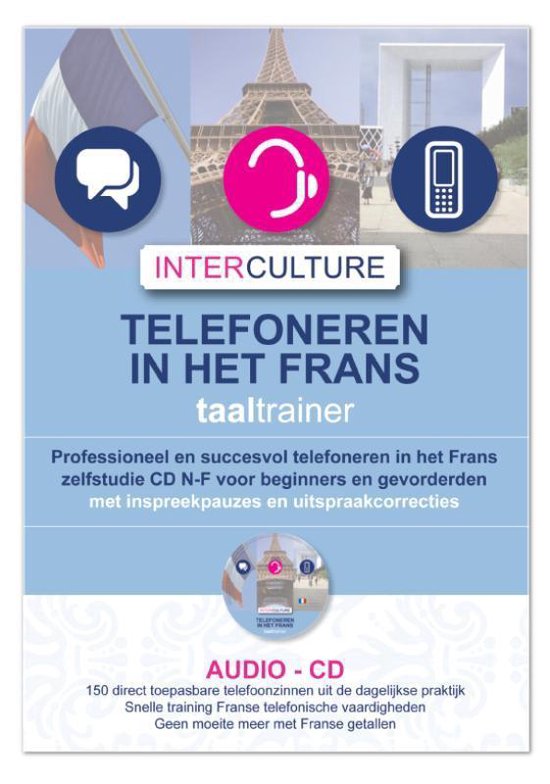 Cover van het boek 'Interculture telefoneren in het Frans taaltrainer CD' van  Interculture