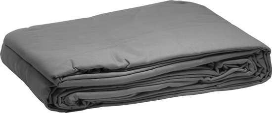 Bresser Achtergronddoek Grijs 3x4m Uitwasbaar BR-9