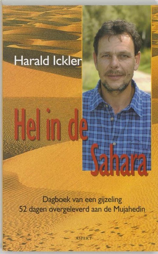 Cover van het boek 'Hel in de sahara' van Harald Ickler