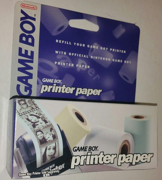 Gameboy Printer Paper