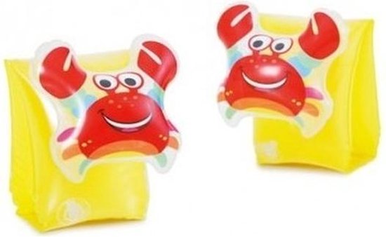 Blauw/roze krab zwembandjes - Zwemvleugels - Zwem armbanden - Veilig zwemmen