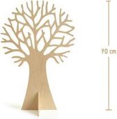 Houten Seizoensboom 70cm hoog  voor seizoenstafel - waldorf boom - houten boom - seizoenerboom - wensboom - boom versieren - decoratieboom