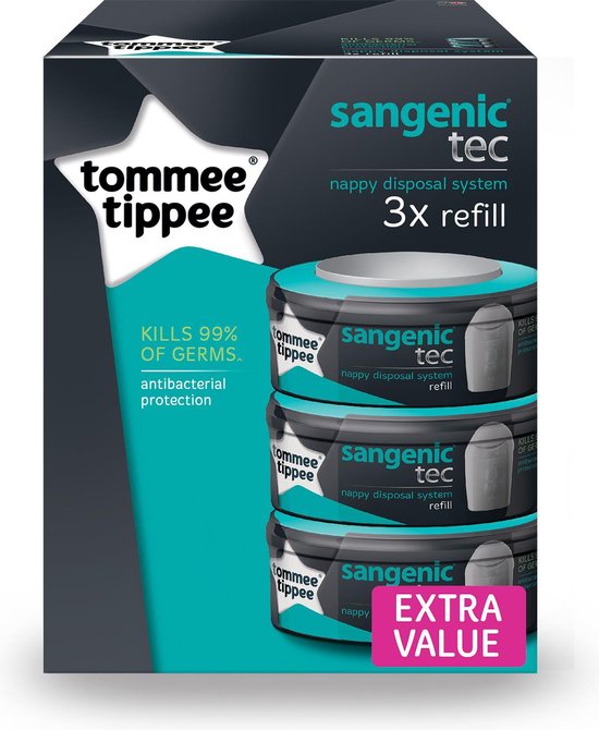 Tommee Tippee - Recharge Sangenic Triple pack - Universel | bol