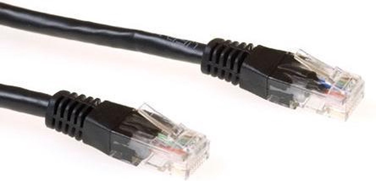 Eminent IM8901 U/UTP CAT6 Patchkabel Zwart - 1 meter