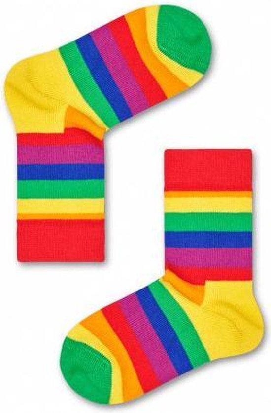Happy Socks Kids Pride sokken, 7-9 jaar, Maat 31/34 | bol.com