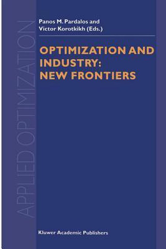 Optimization and Industry - cover