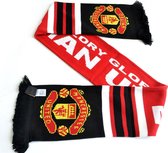 Manchester United Sjaal Glory Glory Man Utd Zwart/Rood