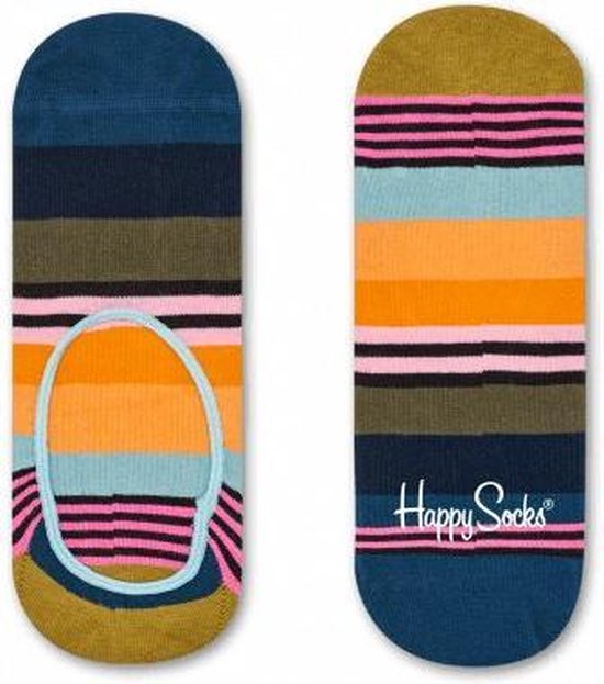 Happy Socks Liner Sock Multi Stripe, Maat 36/40