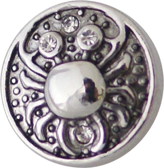 Andante CHUNK Druckknopf 20mm - Krabbe Design Für Armbänder & Schmuck