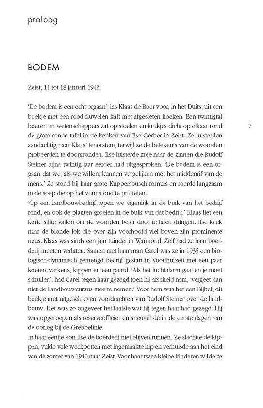 De aarde zal weer vruchtbaar zijn