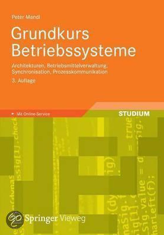 Grundkurs Betriebssysteme - cover