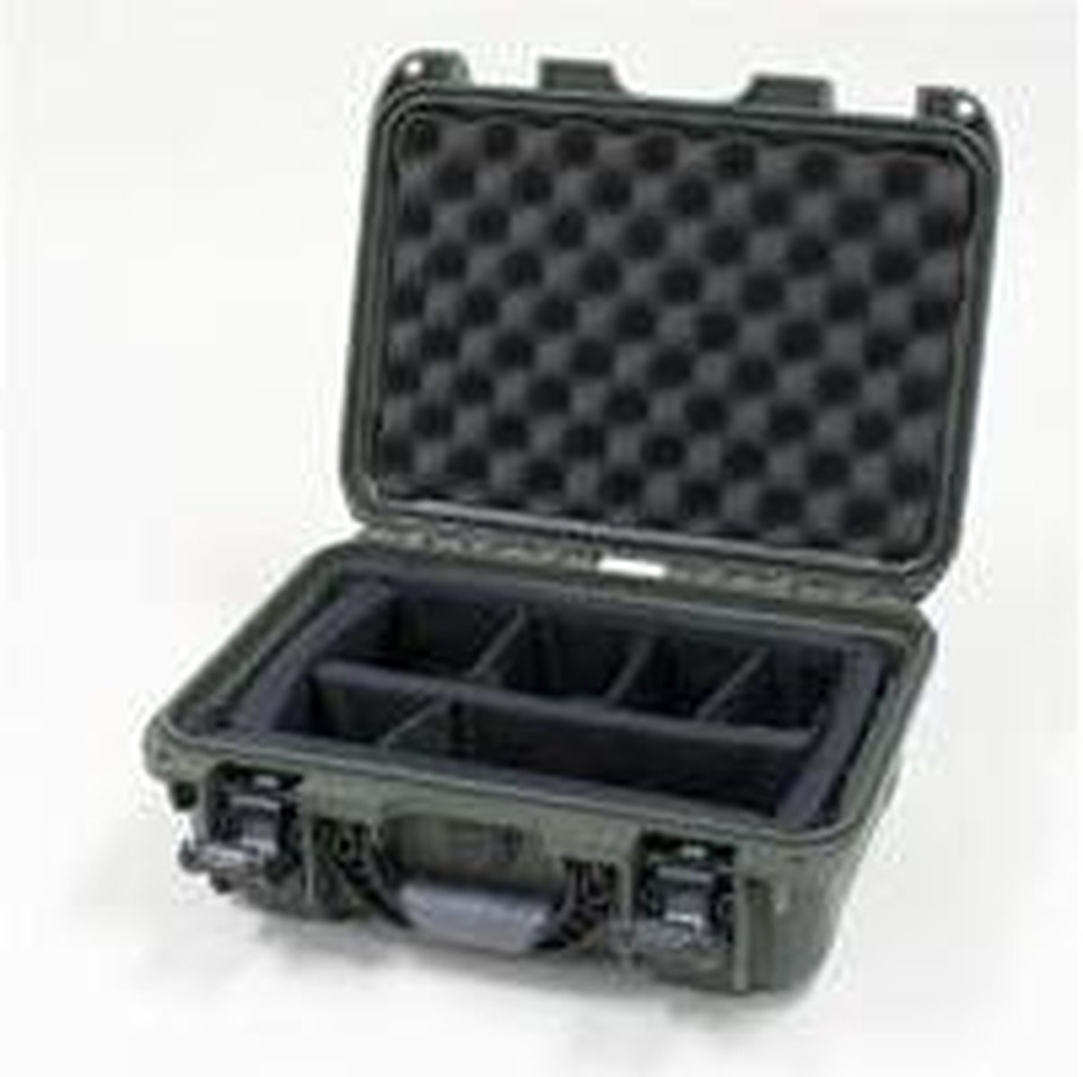 Nanuk 915 Case w/padded divider - Olive