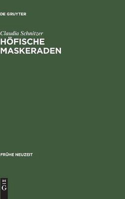 Höfische Maskeraden - cover
