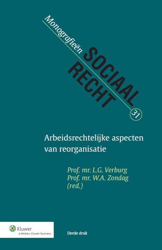 Monografieen sociaal recht 31 - Arbeidsrechtelijke aspecten  ... - cover