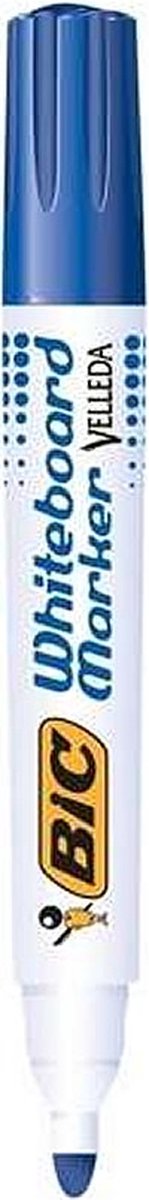Whiteboardmarker bic 1701 rond l blauw | 12 stuks