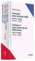 Wörterbuch für Recht, Wirtschaft und Politik 2. Deutsch - Englisch
