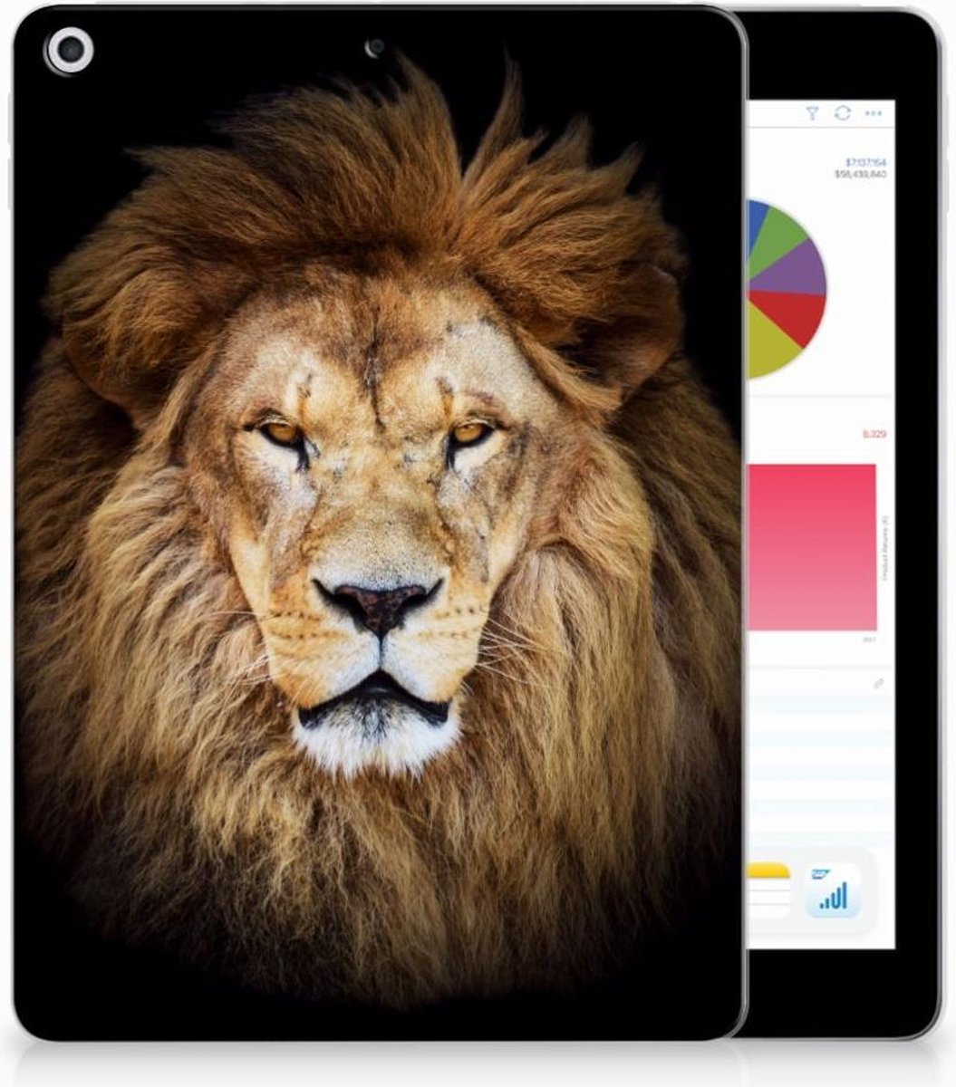 Apple iPad 9.7 2018 | 2017 Back Case Leeuw