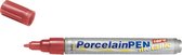 KREUL Metallic Rode Porseleinstift - Porcelain Pen Metallic 160 °C