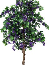 Europalms Kunstplant - Bougainvillea - lavendel - 180cm - boom