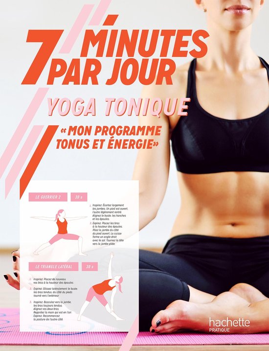 7 minutes par jour Yoga tonique - cover