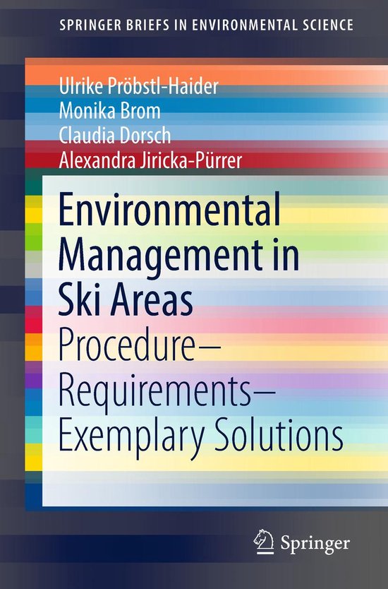 SpringerBriefs in Environmental Science - Environmental Mana ... - cover