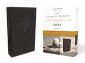 KJV, Charles F. Stanley Life Principles Bible, 2nd Edition, Leathersoft, Black, Comfort Print