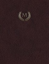 Monogram  M  Grid Sketchbook