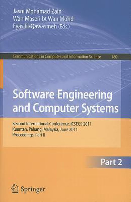 Software Engineering and Computer Systems, Part II - cover