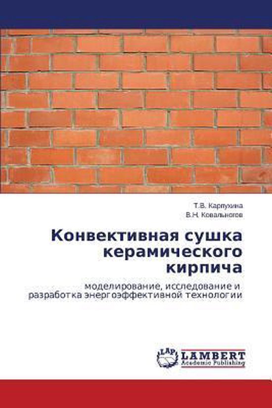 Konvektivnaya sushka keramicheskogo kirpicha - cover