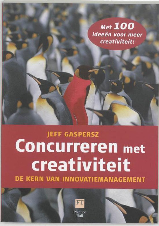Cover van het boek 'Concurreren met creativiteit' van Jeff Gaspersz