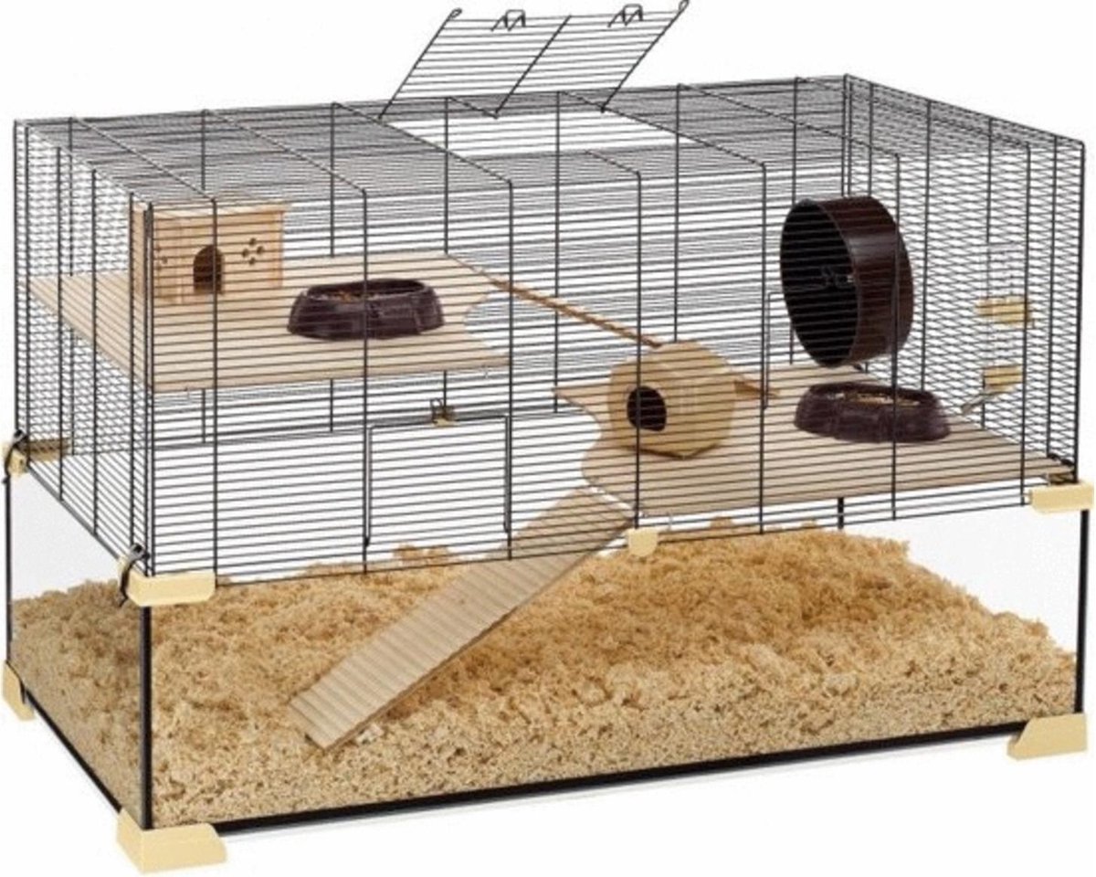 Ferplast Hamster cage Karat 100 - 98,5 x 50,5 x 61,5 cm | bol