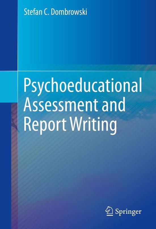 Psychoeducational Assessment and Report Writing - cover