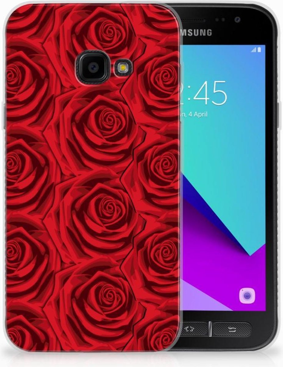 TPU Hoesje voor Samsung Galaxy Xcover 4 | Xcover 4s TPU Case Red Roses