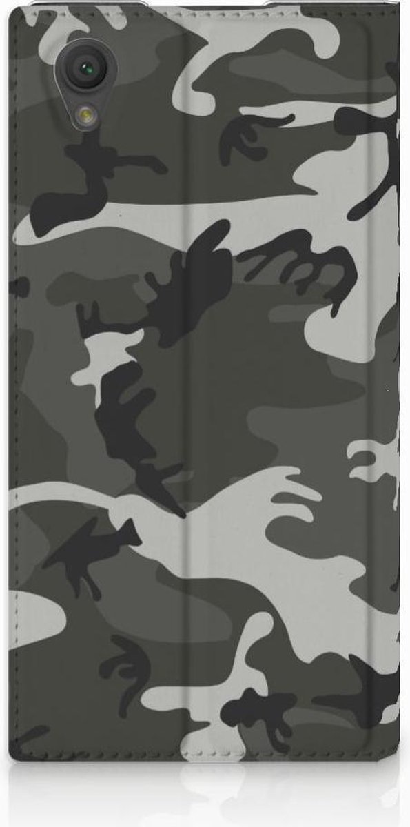 Sony Xperia L1 Hoesje met Magneet Army Light