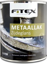 Fitex-Metaallak-Zijdeglans-Ral 7016 Antracietgrijs 1 liter
