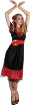 4 stuks: Volwassenenkostuum Flamenco woman - maat 36/38