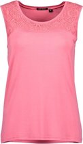 Blue Seven dames top roze+kant - maat 40