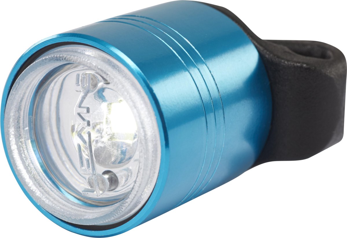 Lezyne Femto Drive Front Voorlamp – Fietslamp – Fiets koplamp – Fiets verlichting – Veiligheidslampje – 4 standen – 15 lumen - Blauw