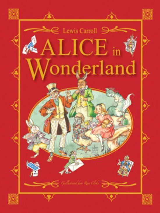 Cover van het boek 'Alice in Wonderland'