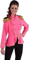 Luxe roze Toppers jas voor dames maat XL