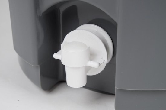 EDA Water-/Sapcontainer - Jerrycan voor water - Met kraan - Grijs - 4 Liter van EDA — afbeelding 3