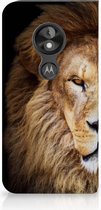Motorola Moto E5 Play Standcase Hoesje Design Leeuw