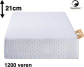 Stevig Matras 1200 micro veren - 120x200cm - tot 120kg