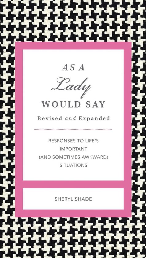The GentleManners Series - As a Lady Would Say Revised and E ... - cover