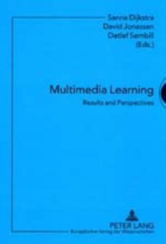Multimedia Learning 9783631341384 Boeken