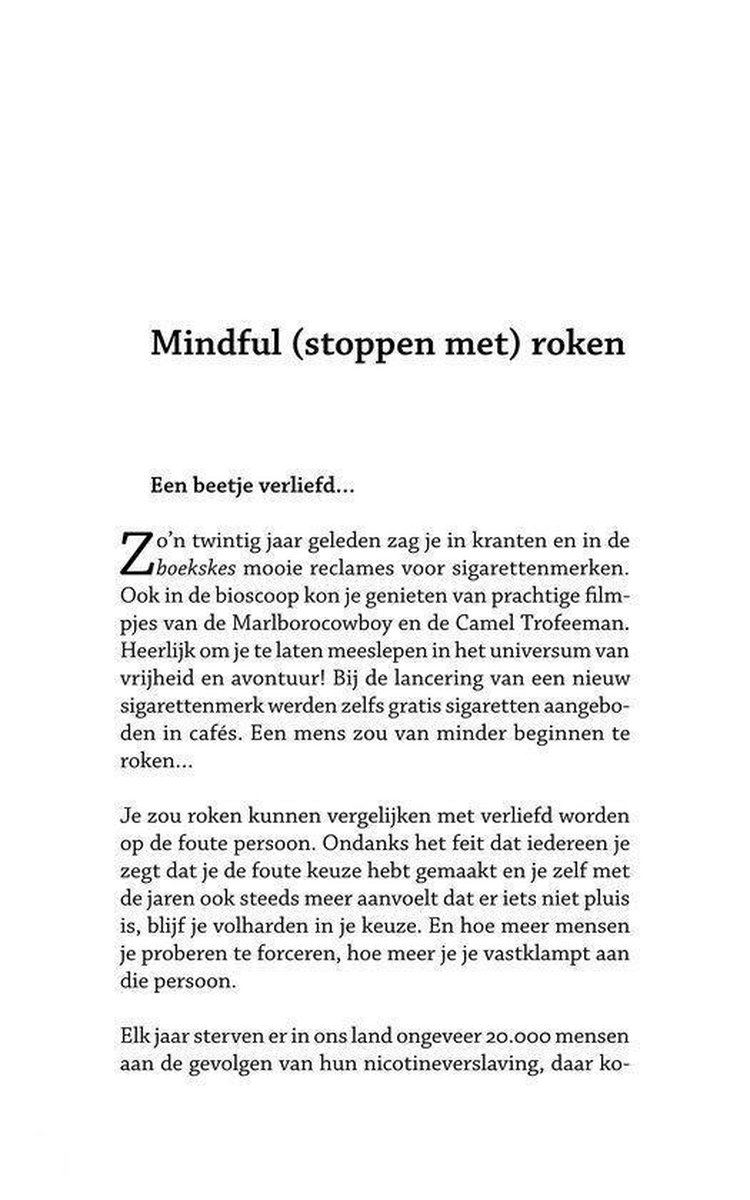 Mindful stoppen met roken, Luc Rombaut | 9789461310934 | Boeken | bol.com