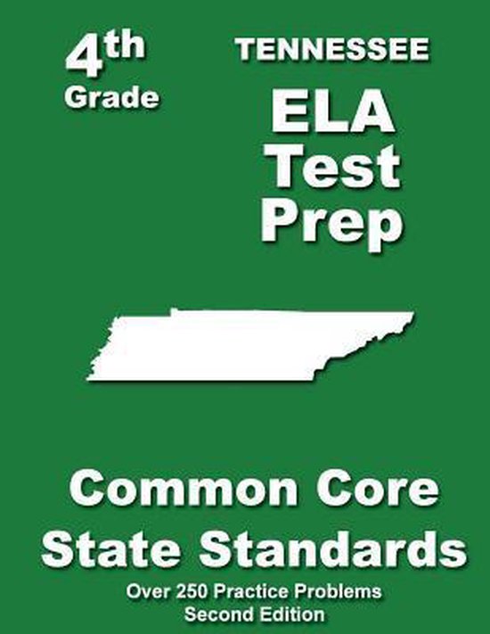 Tennessee 4th Grade Ela Test Prep - cover
