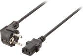 Valueline Câble d'alimentation Schuko Male - IEC-320-C13 1,80 m Noir