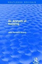 Routledge Revivals-An Analysis of Knowing